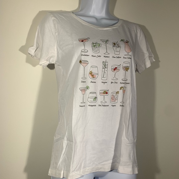 JCREW Collector Tee Cocktail Print - Picture 6 of 9